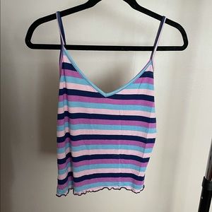 PACSUN PS Basics striped tank top - size L